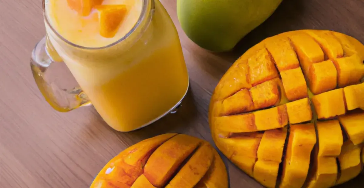 Batido de frutas Guanábana y Mango